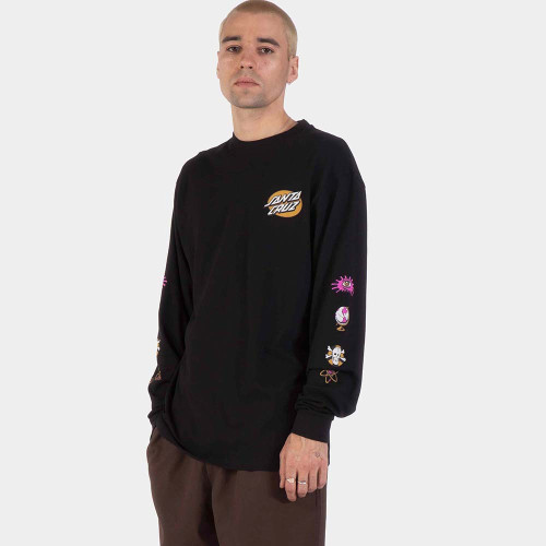 Santa Cruz Ανδρική μακρυμάνικη μπλούζα Knibbs Cryptic Long Sleeve T-Shirt